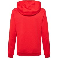 hummel Authentic Hoodie Kinder - rot/schwarz