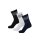 hummel Court Socken 3er Pack - schwarz/weiß/blau