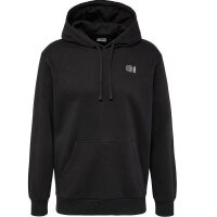 hummel Court Cotton Hoodie Herren - schwarz