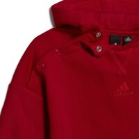 adidas Fleece Jogginganzug Baby - rot/schwarz