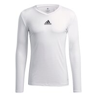 adidas Team Base Shirt Longsleeve Herren - weiß