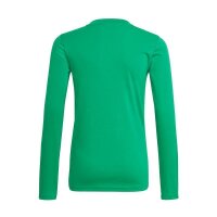 adidas Team Base Shirt Longsleeve Kinder - grün