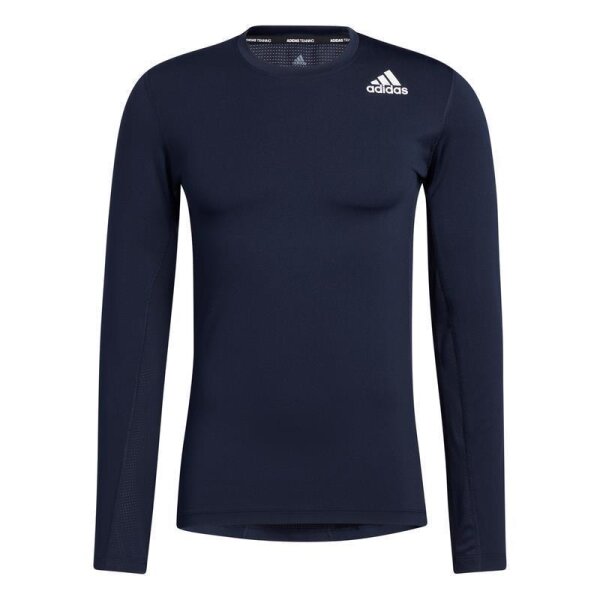 adidas Techfit Funktionsshirt Langarm Herren - navy