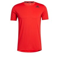 adidas Techfit Funktionsshirt Kurzarm Herren - neonrot