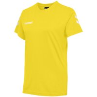 hummel GO Cotton T-Shirt S/S Damen - gelb