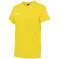 hummel GO Cotton T-Shirt S/S Damen - gelb