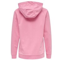 hummel GO Cotton Hoodie Damen - rosa/wei&szlig;