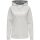 hummel GO Cotton Hoodie Damen - hellgrau/weiß