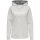 hummel GO Cotton Hoodie Damen - hellgrau/weiß