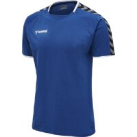 hummel Authentic Poly T-Shirt Herren - blau