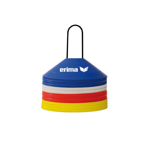 Erima Markierungshütchen Set - red/blue/yellow/white