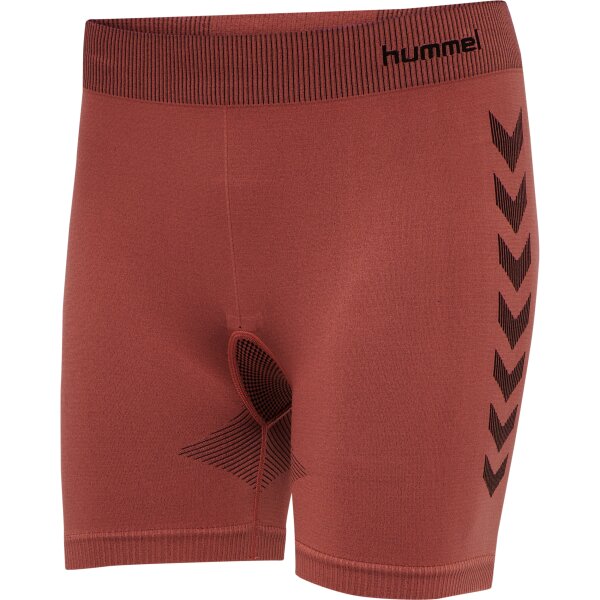 hummel First Seamless Tr Sht Tigh W Damen - marsala