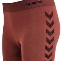 hummel First Seamless Tr Sht Tigh W Damen - marsala