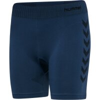 hummel First Seamless Tr Sht Tigh W Damen - dark denim