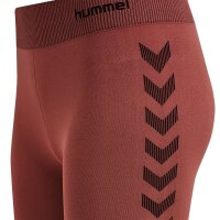 hummel First Seamless Tr Leggins W Damen - marsala