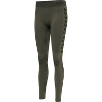 hummel First Seamless Tr Leggins W Damen - grape leaf