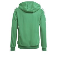 adidas Squadra 21 Hoodie Kinder - gr&uuml;n/wei&szlig;