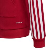 adidas Squadra 21 Hoodie Kinder - rot/wei&szlig;