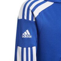 adidas Squadra 21 Hoodie Kinder - blau/wei&szlig;