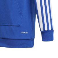 adidas Squadra 21 Hoodie Kinder - blau/wei&szlig;