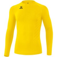 Erima Athletic Funktionsshirt Langarm Kinder - gelb