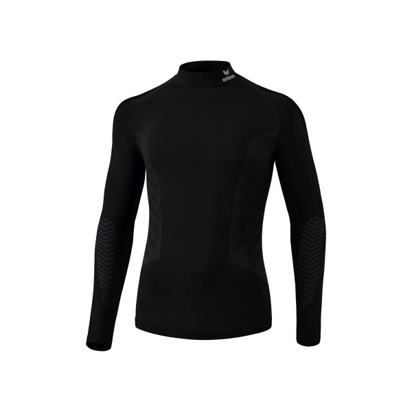 Erima Athletic Longsleeve Turtleneck Herren - schwarz