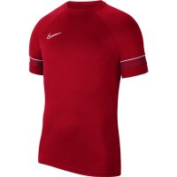 Nike Academy 21 T-Shirt Kinder - rot/wei&szlig;