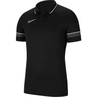 Nike Academy 21 Poloshirt Kinder - schwarz/grau