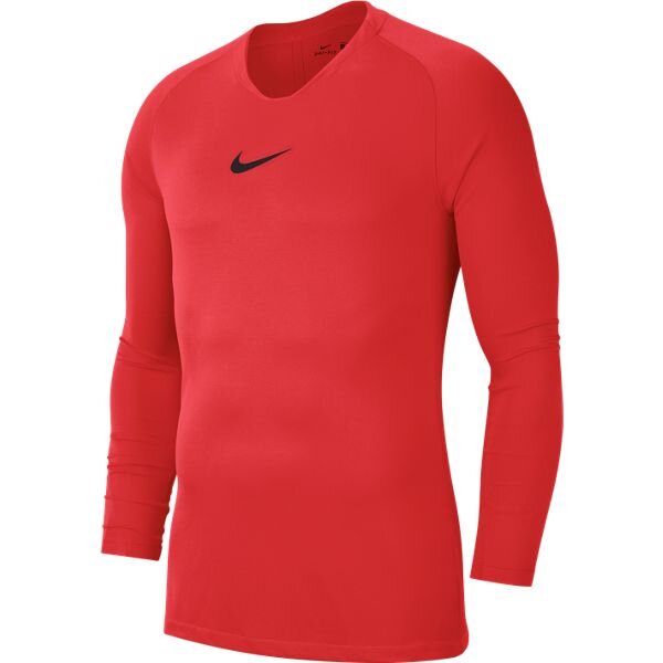 Nike Park Funktionsshirt Langarm Herren - neonrot