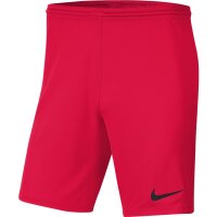 Nike Park III Short Kinder - rot