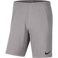 Nike Park III Short Kinder - grau/schwarz