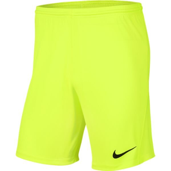 Nike Park III Short Kinder - neongelb