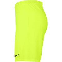 Nike Park III Short Kinder - neongelb