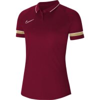 Nike Academy 21 Poloshirt Damen - rot/gold