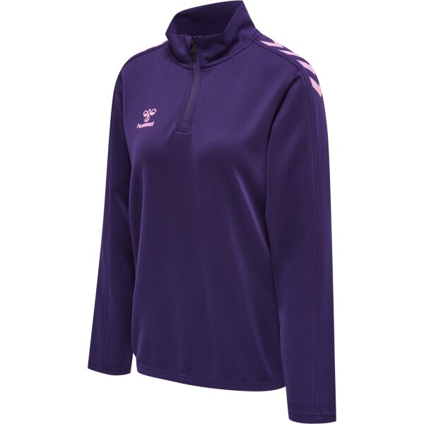 hummel Hmlcore Xk Half Zip Sweat Damen - acai