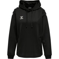 hummel Core XK Poly Sweat Hoodie Damen - schwarz