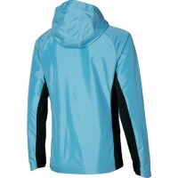 Mizuno Alpha Laufjacke Damen - blau/schwarz