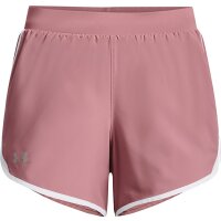 Under Armour Fly By 2.0 Shorts Damen - rosa/weiß