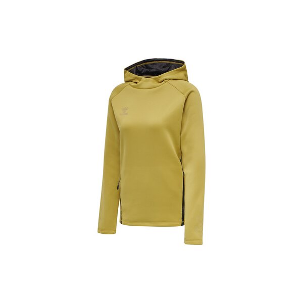 hummel Cima Hoodie Damen - gelb