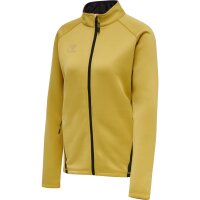 hummel Hmlcima Xk Zip Trainingsjacke Damen - antique gold