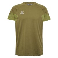 hummel Hmltravel T-Shirt S/S Herren - military olive