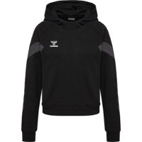 hummel Travel Sweat Hoodie Damen - schwarz