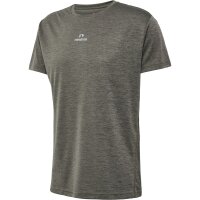 hummel Nwlpace Melange Tee Herren - beluga melange