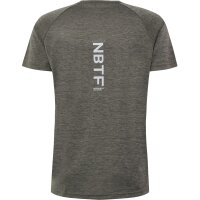 hummel Nwlpace Melange Tee Herren - beluga melange