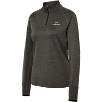 hummel Nwlpace Half Zip Damen - beluga melange