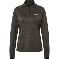 hummel Nwlpace Half Zip Damen - beluga melange