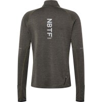 hummel Nwlpace Half Zip Herren - beluga melange