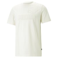 Puma Essentials Elevated Pique T-Shirt Herren - wei&szlig;