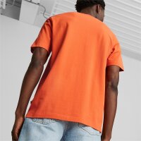 Puma Essentials Elevated Pique T-Shirt Herren - orange