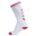 hummel Elite Indoor Sportsocken High - weiß/rot